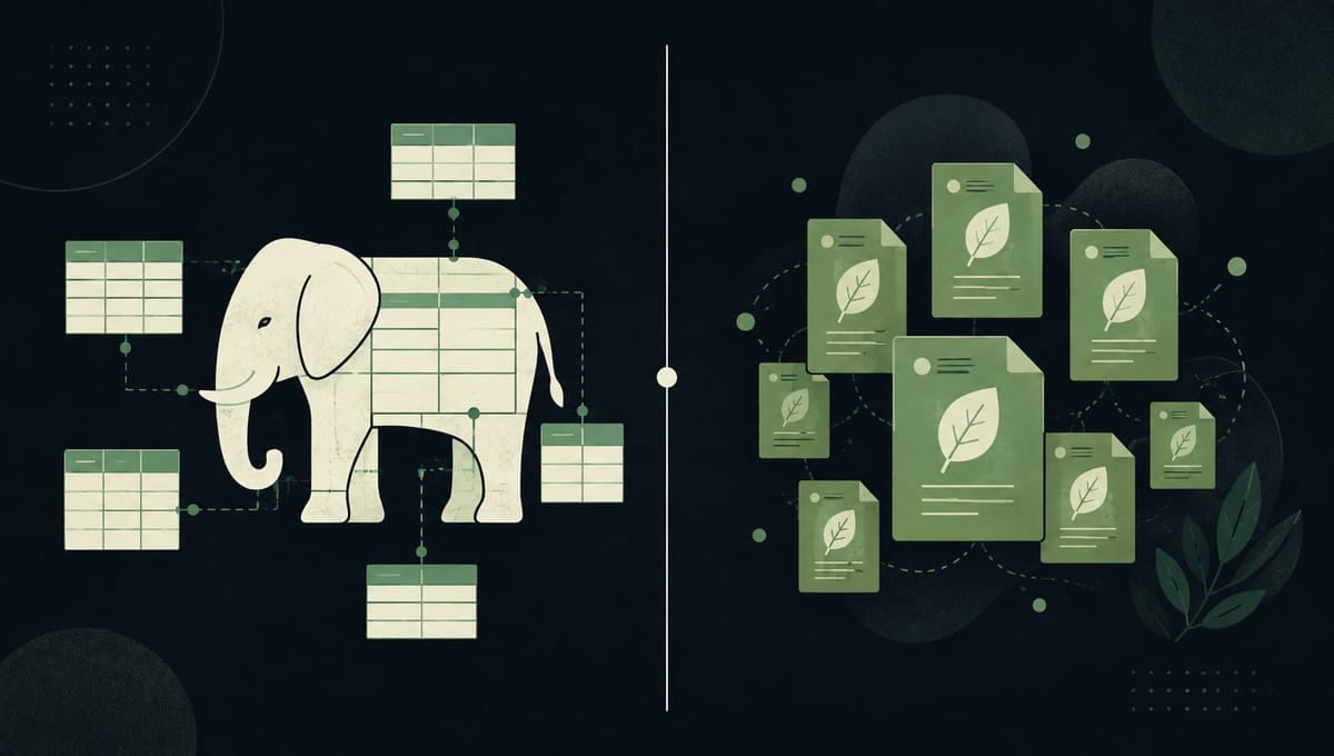 Postgres vs MongoDB for a SaaS (2026)